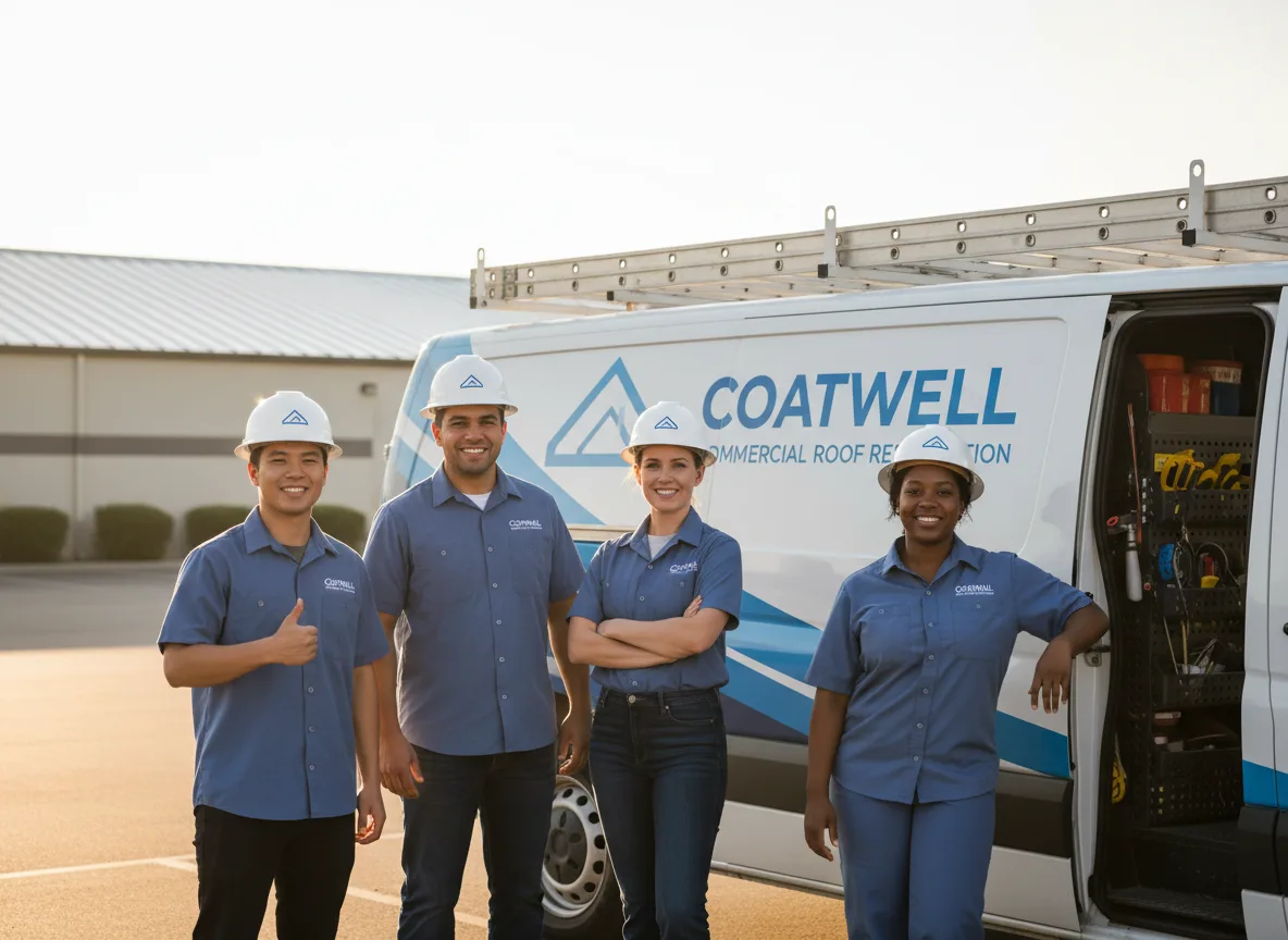 Commercial roof coating company in Amado, AZ